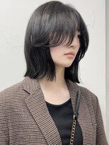 ビュー フクオカ(VIEW FUKUOKA)&nbsp;モードに大人可愛いダークアッシュイメチェンボブ