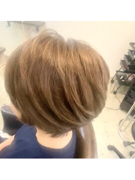 アナログノイ(analog noi) 白髪染めとカットで若見え