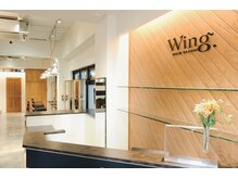 ヘアーサロン ウィング(HAIR SALON Wing)の雰囲気（店内は明るく、カフェのような空間でゆっくりと寛げる雰囲気です）