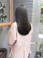 フィーユアンウル 梅田茶屋町(fille en uru.)&nbsp;髪質改善トリートメント&透明感カラー