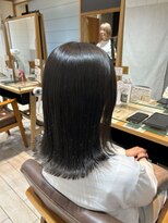 プラグ バイ ネオリーブ(plug by neolive)&nbsp;こなれミディ×髪質改善[髪質改善/縮毛矯正/韓国]A