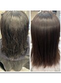 髪質改善ストレート