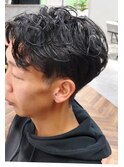 毛流れパーマ