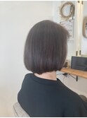 前上がりボブ