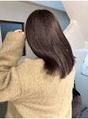 大平/暗髪グレージュミディアムブリーチなし吉祥寺20代30代40代