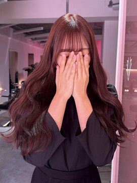 ダズリングディア(Dazzling Deer) レッドカラー/チェリーレッド/ワインレッド/ワンブリーチカラー