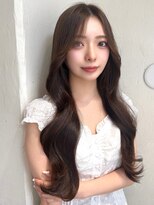 アールサロン アネックス 名駅(Rr SALON ANNEX)&nbsp;韓国レイヤーロング/韓国風巻き/チョコレートブラウン