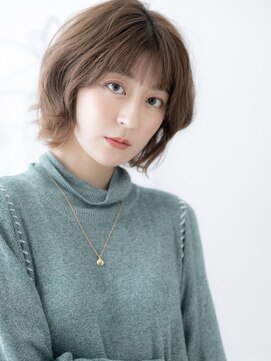 ヘアスタジオ ガロウ(hair stuido garou) 黒髪/ボブルフ/ネビージュ/小顔/ワンレン/髪質改善/前髪/盛岡39