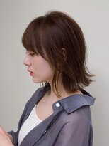 松本平太郎美容室 銀座本店 イノアカラー×質感ボブ/30代40代50代60代
