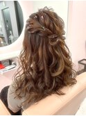 ガーリースタイル/心斎橋/ヘアメ/セットサロン