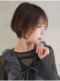 ショートボブ/ハンサムショート/簡単スタイリング/美シルエット