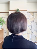 大人カラー&大人ショートヘア