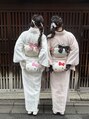 華かざり 京都 祇園四条 キティコーデ