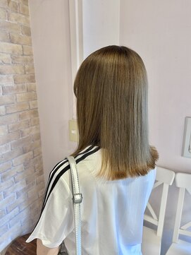 ブレス ヘアー clara店(Bless HAIR) 10代/20代/透明感カラー/ベージュカラー