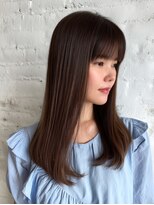 ブレンドロシェル 元住吉(Blend Roshelle)&nbsp;[元住吉駅/髪質改善/縮毛矯正/黒髪/小顔/ココアベージュ]