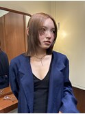ぱつっとロブ× お顔周り似合わせカット