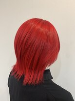 ルルバイアズール 草加店(LULU by azule)&nbsp;ダブルカラー，レッド，ツヤカラー【草加】