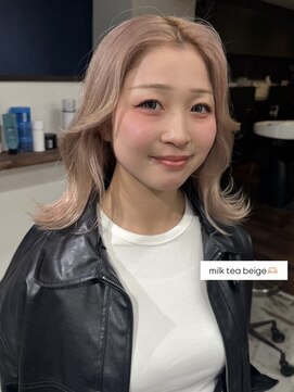 メゾン 心斎橋店(Maison) 柔らかいミルクティーベージュ！