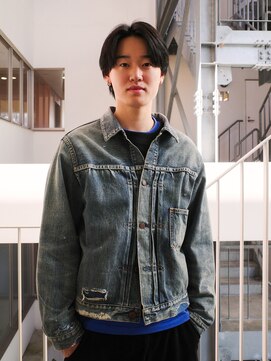 ヨー(Yoh-) 【ナチュラルセンターパート/星亘祐】ラフヘア/センターパート