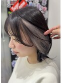 ダークブラウン×インナーシルバー