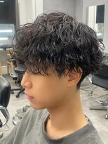 エルマーク 和歌山(L-MARK)&nbsp;波巻きスパイラル/men's/フェザーパーマ/メンズパーマ/学割