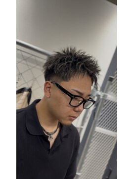 フランクスバーバーリベラルド 横浜(FRANK'S BARBER LIBERALD) MEN’S HAIR/スパイキーショート/メッシュ/テーパーフェード S