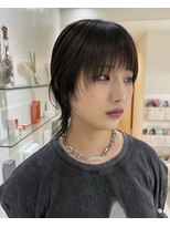 タブーセントラル(TABOO Central) ショートウルフ/ナチュラルブラック/Aujuaトリートメント