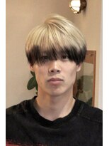 ボーイ(BOY)&nbsp;サンウォン風エンドカラーシースルーマッシュ