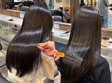 ヘアプレイスソル (HAIR PLACE SoL)の雰囲気（見た目も触り心地もうるツヤ仕上げ/髪質改善も人気）