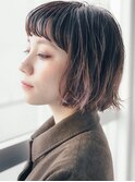小顔ネビージュ/ボブルフ/黒髪/ワンレン/FILMS田町