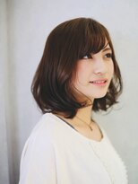 エコル(ekolu)&nbsp;イルミナカラー　ekolu不動前　ナチュラルボブ