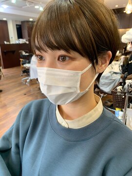 レイラバイアフロート 吉祥寺(Lila by afloat) 【アフロート畑中】マスクにも合うオリジナル似合わせショート