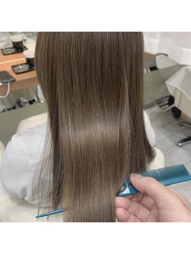 ソワン ドゥ ブレス 立花店(soin de brace) ヤクジョ×シアーグレージュ【高嶋仰】