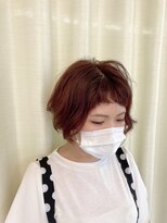 KMR&nbsp;ショートヘアで動きのあるスタイルリング