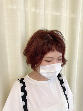 KMR ショートヘアで動きのあるスタイルリング