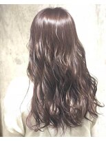 ジュジュル 稲毛本店(jujur)&nbsp;透明感カラー/ロング/カーキグレージュ/大人かわいい【稲毛】