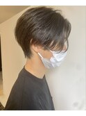 メンズの色気のあるセンターパートヘア 名古屋駅/名駅/メンズ