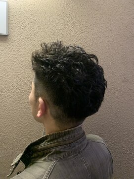 ヒロギンザ 田町店(HIRO GINZA) オールバックパーマ