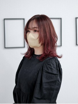 ノード(NODO) ミディアムウルフのレッドピンクカラー♪