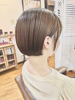 ワン エイティー ディグリース 恵比寿(180°One Eighty Degrees.)&nbsp;ボブ/大人ボブ/ナチュラルボブ/20代/30代/透明感/ベージュカラー