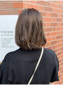 【117hairgarage】ハイライト_ベージュカラー_ボブ