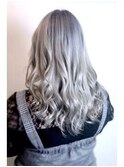 【ご相談大歓迎♪】ハイトーンしっかりシルバーグラデカラー＊