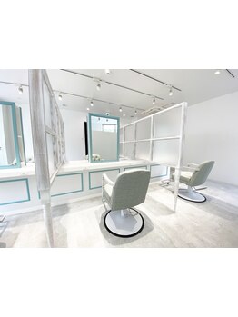 「落ち着きのある半個室空間でゆっくりと過ごせる上質サロン」自分だけのサロンtimeで髪も心もリラックス◎