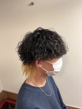 ダアッカ(da acca) 【メンズ】波巻きウルフ