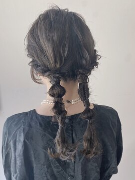 ジェイエルビー(JLB) 【JLB・yu】ツイン変わり種あみおろしアレンジ