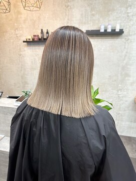 エピ(epi) バレイヤージュ・ホワイトベージュ