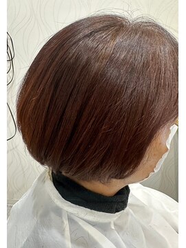 ヘアーカルチャー おゆみ野店(HAIR CULTURE) ふんわり大人カラー・ショートカット