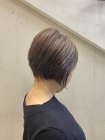 ハルキ ミナト ジャパン オオサカ(HARUKI MINATO japan OSAKA)&nbsp;白髪ぼかしハイライトベージュカラーコンパクトショート