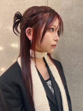 ノエ 心斎橋(Noe) red brown mix