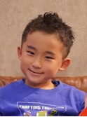 メンズカット/キッズカット/男の子カット/短髪/フェードカット